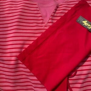 Pink Striped Top by Entro w free cami